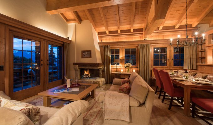 Verbier Luxury Ski Chalet Rental Sauna