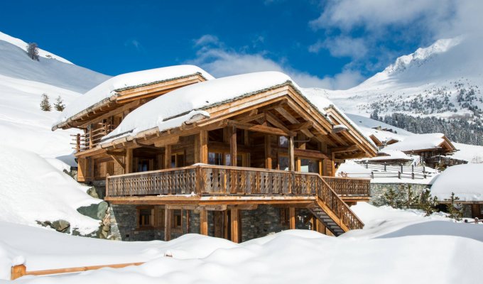 Verbier luxury ski chalet rental pool hammam sauna