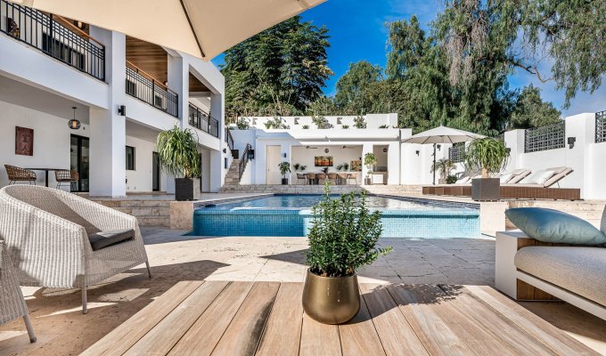 10 guest villa rental Marbella Golf Las Brisas