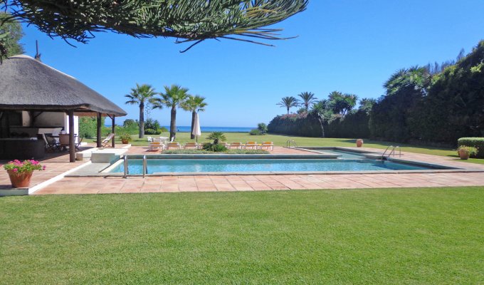 11 guest villa rental Marbella Guadalmina