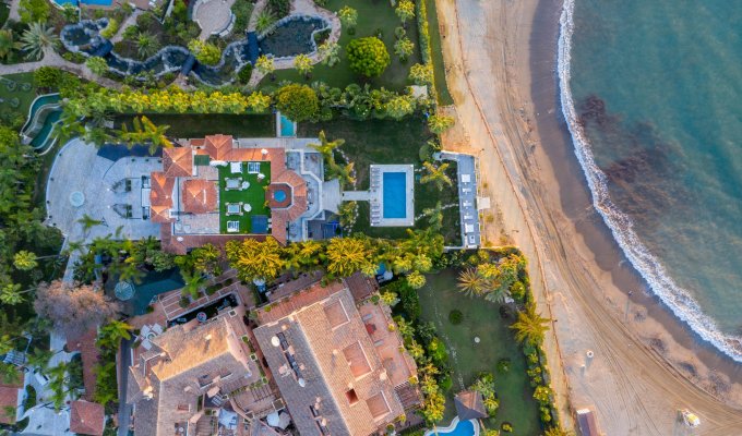 Aerial view of the Property