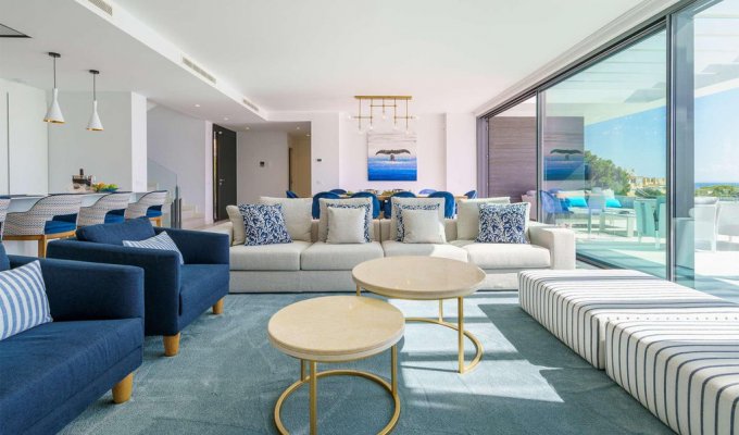 10 guest luxury villa Mijas Calahonda