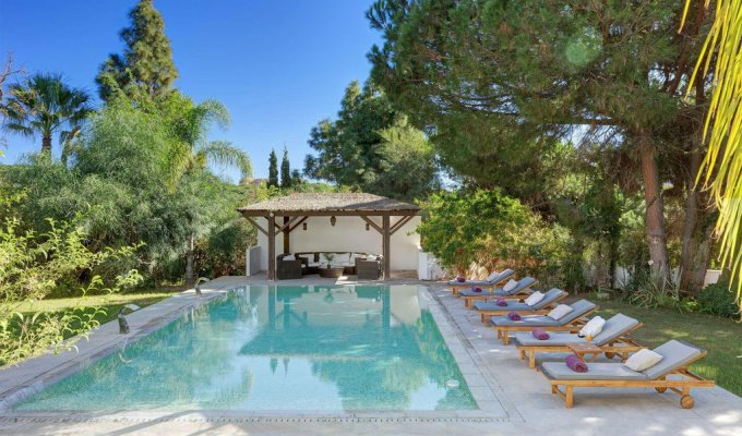 8 guest luxury villa Marbella