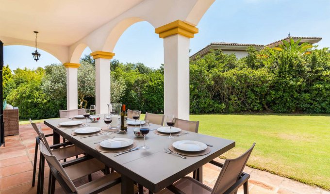 10 guest luxury villa Sotogrande