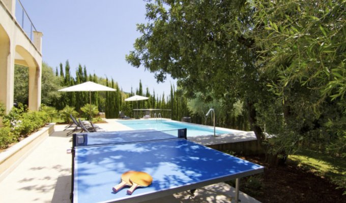 Luxury villa Mallorca Pollensa 8 pers heated pool