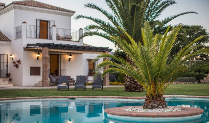 12 guest luxury villa Ronda Andalusia