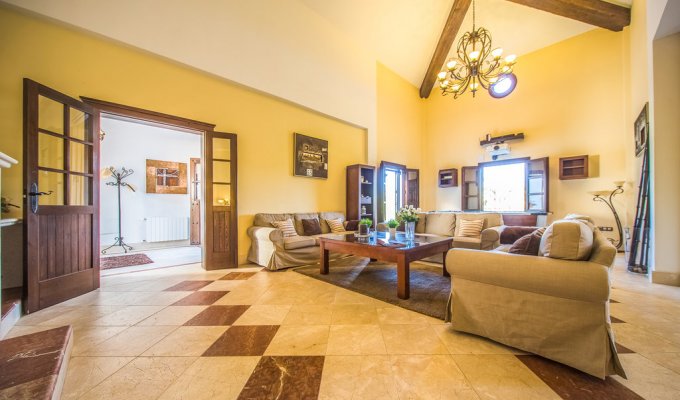 12 guest luxury villa Ronda Andalusia