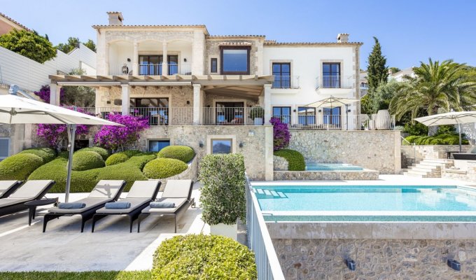 High Luxury Villa Mallorca Andratx heated pool, sauna jacuzzi