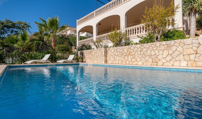 Balearic Islands Luxury vacation rental Villa Mallorca Bendinat private pool jacuzzi