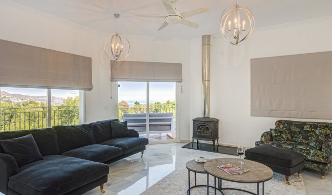 10 guest villa Frigiliana Malaga