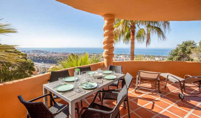 6 guest apartment Mijas Calahonda