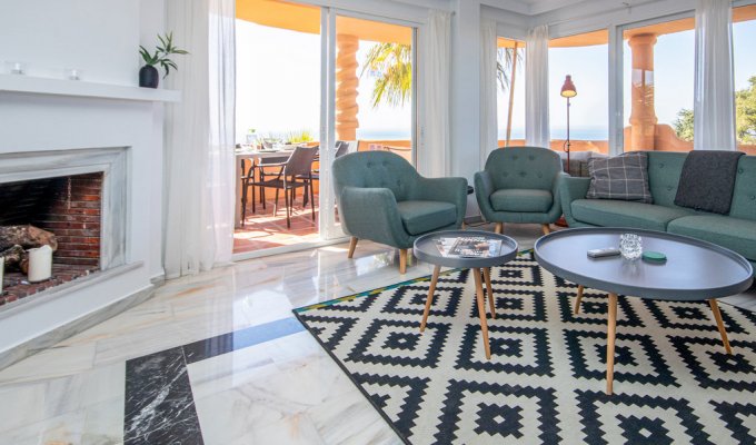 6 guest apartment Mijas Calahonda