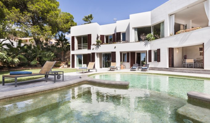 Balearic Islands vacation rental Villa Mallorca Santanyi frontline 10 pers