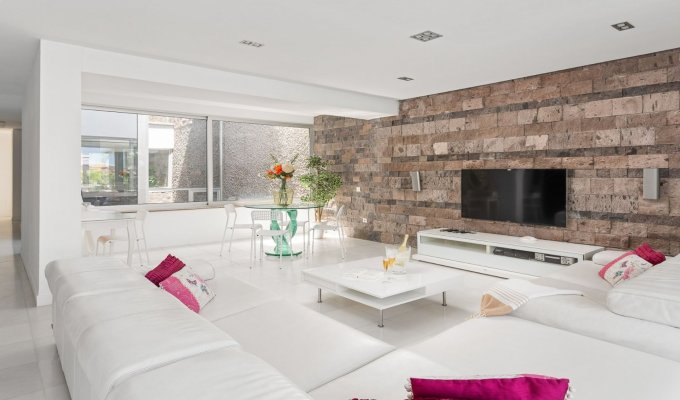 Costa Adeje Tenerife villa rental Playa Del Duque Beach & heated pool
