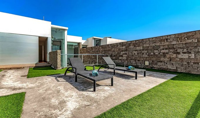 Costa Adeje Tenerife villa rental Playa Del Duque Beach & heated pool
