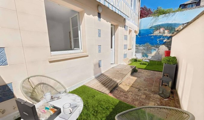 Deuville apartment rental Morny place near the beaches