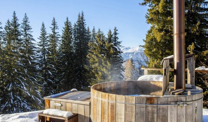 La Clusaz Chalet rental  with sauna and nordic bath