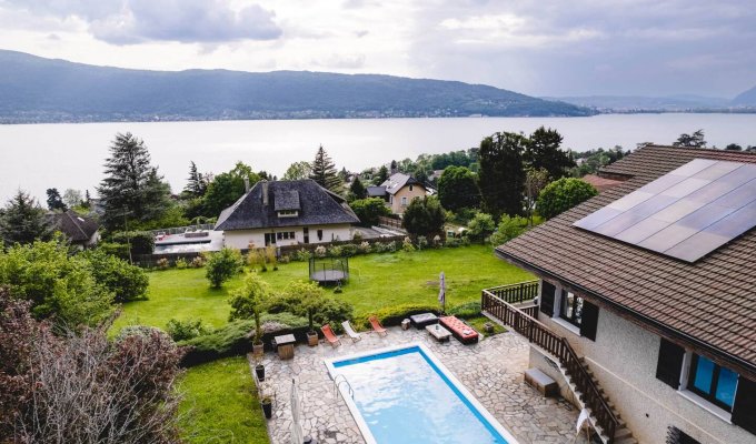 Lake Annecy chalet rental in Veyrier du lac with private pool