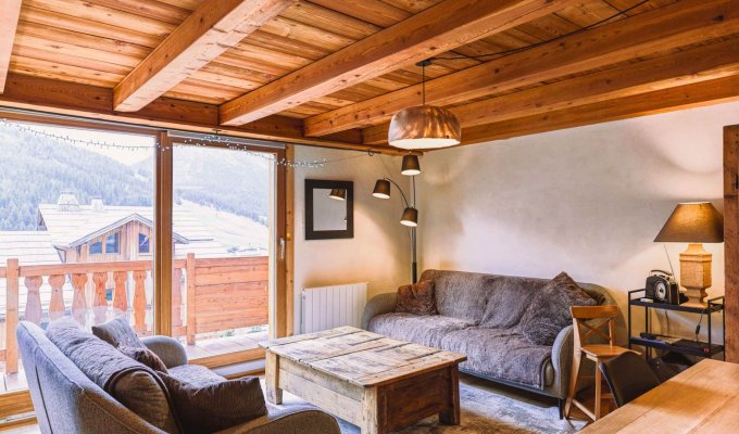 Montgenevre apartment rental  ski-in/ski-out with garage Spa acces