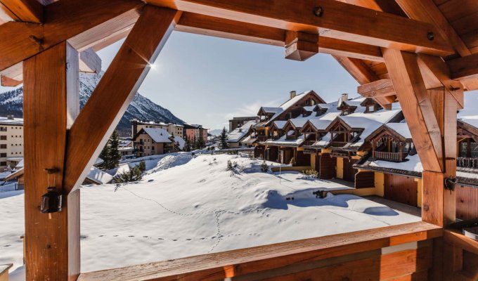 Montgenevre apartment rental ski-in/ski-out with garage Spa acces