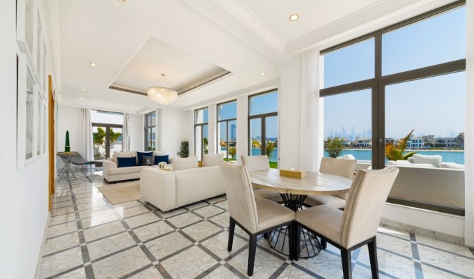 Dubai Luxury Villa rental Palm Jumeirah Private Beach & Pool