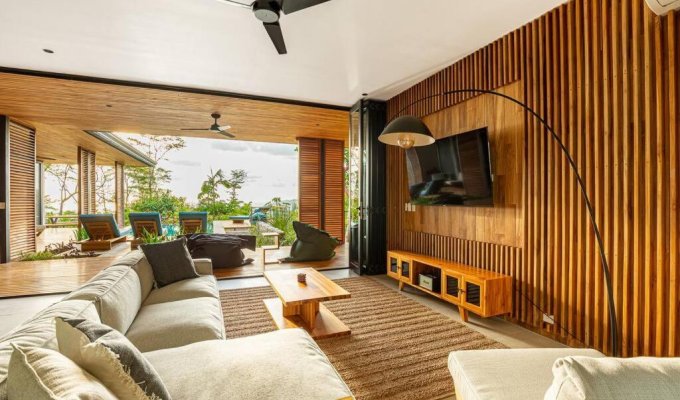 Santa Teresa location villa de luxe Costa Rica piscine privée et personnel