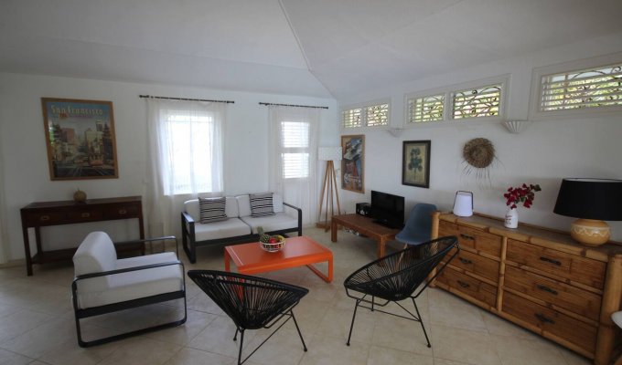 Guadeloupe villa rental Saint François Karukera pool and PMR access