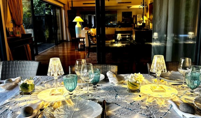 Location Villa de Luxe Ile Maurice à Bel Ombre piscine privée, plage 8 mins à pieds