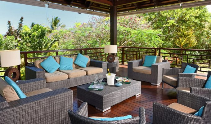 Location Villa de Luxe Ile Maurice à Bel Ombre piscine privée, plage 8 mins à pieds
