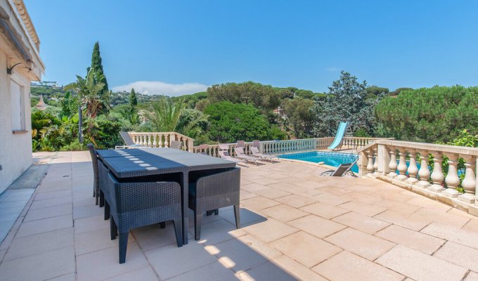 Gulf of Saint Tropez villa rental in Sainte Maxime Private pool sea view