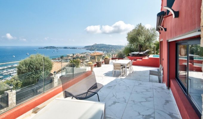 French Riviera villa holiday rental in Beaulieu sur Mer Sea view  & Pool