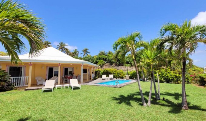 Guadeloupe villa rental Saint Francois private pool walking to the beach