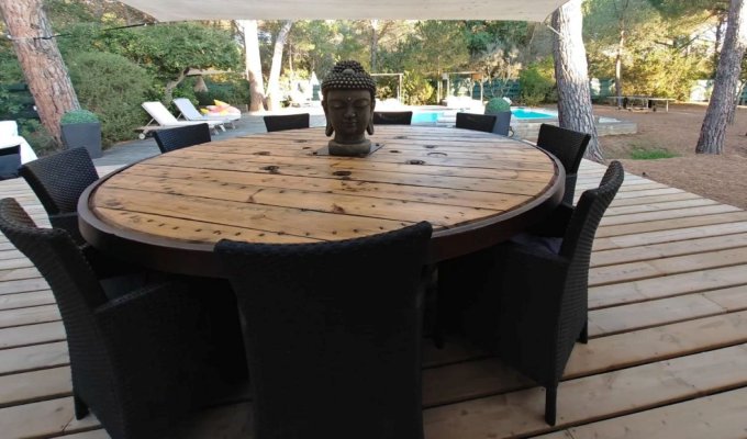 South Corsica villa rental Palombaggia Beach 1 mins walking  private pool