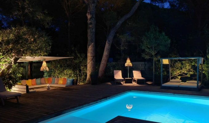 South Corsica villa rental Palombaggia Beach 1 mins walking  private pool