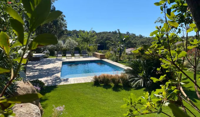 Corsica Villa Rental Porto Vecchio St Cyprien Beach private pool