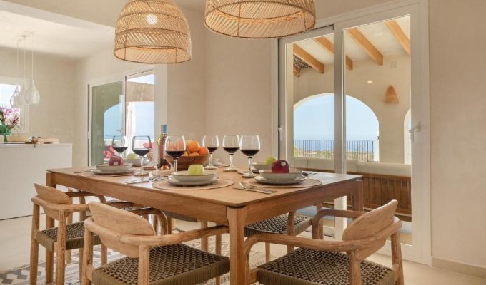 Costa Blanca Moraira villa rental with private pool PMR Access