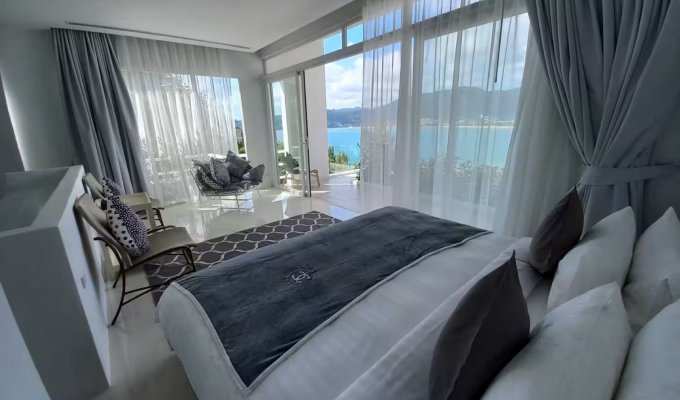 Phuket villa rental with private pool, staff and amazing seaview in Patong