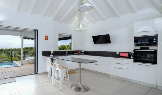 Luxury estate rental in Guadeloupe, Sainte-Anne, with private swimming pools; Caravelle beach 5 minutes’ drive away, 16 pers.