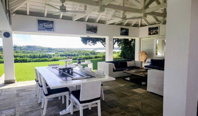 Mauritius Anahita Golf & Spa Resort villa rental heated Pool Beach club & staff