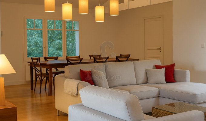 Arcachon luxury villa rental in Pyla sur Mer private pool & direct access to the beach