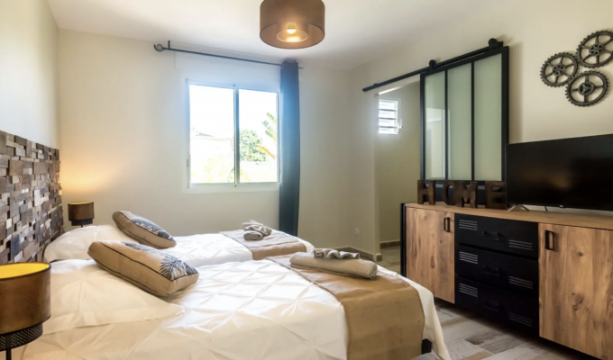 Luxury villa in Le Gosier, a 5-minute walk from St. Felix Beach