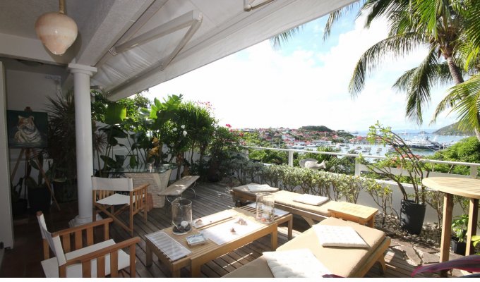 St Barths Holiday Rentals - Apartment Vacation Rentals in St Barthelemy Overlooking Gustavia harbour - FWI