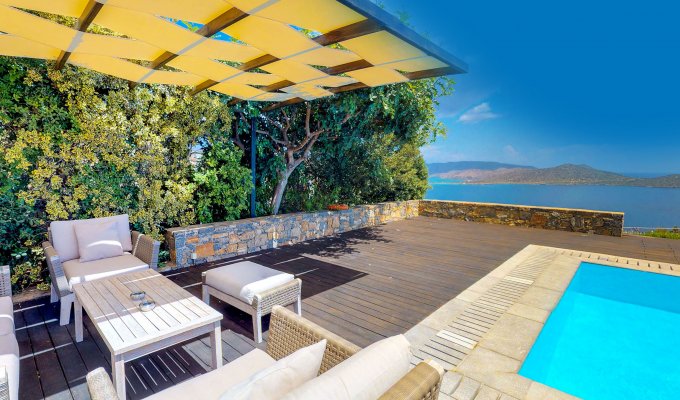 Crete Luxury Villa Rental, Villa with private pool near the seaside villa in Greece.