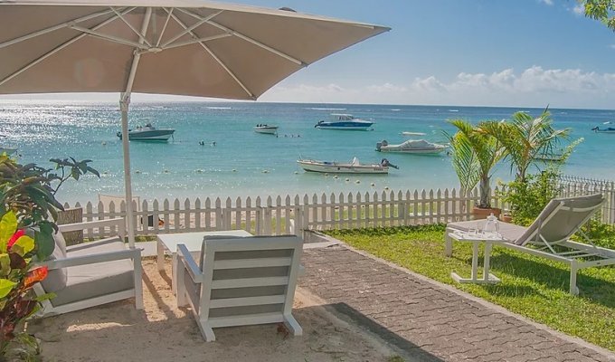 Mauritius Beachfront Bungalow in Trou aux Biches 