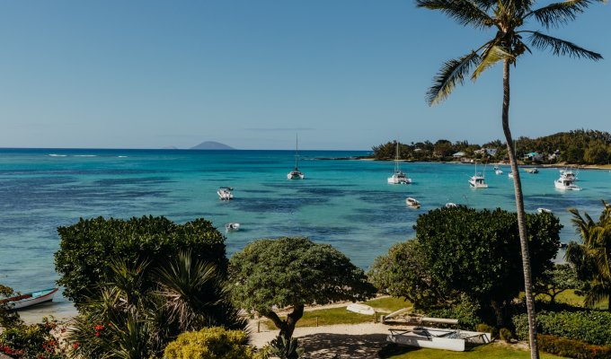 Mauritius beach house rental Pointe aux Canonniers 