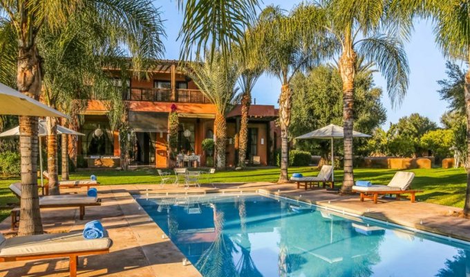 Marrakech villa rental  with heated pool and close to the center