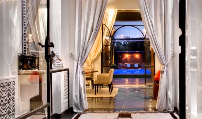 Marrakech villa rental  with heated pool and close to the center