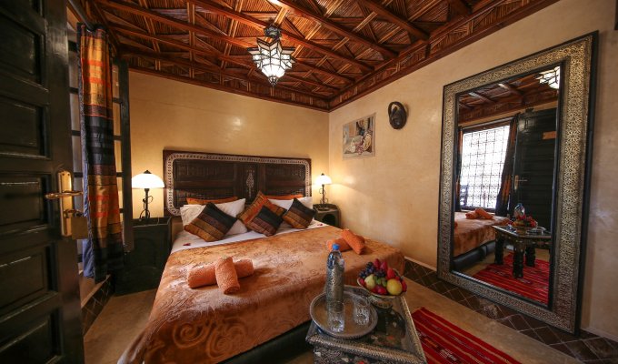 Room of charmed riad in Marrakech 