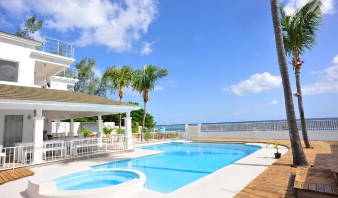  Mauritius villa rental La Preneuse beach Black River pool & staff