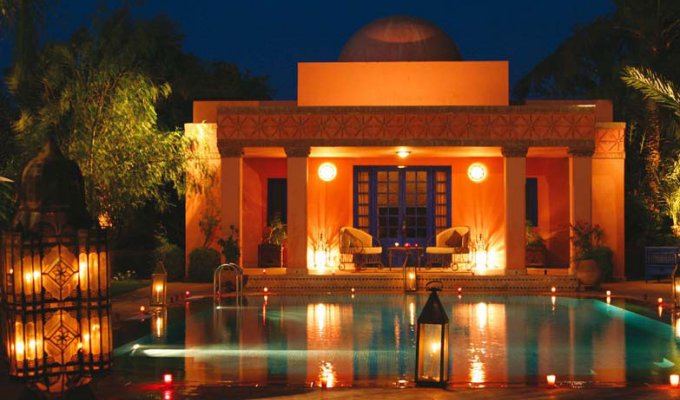 Restaurant Luxury Riad in Marrakech